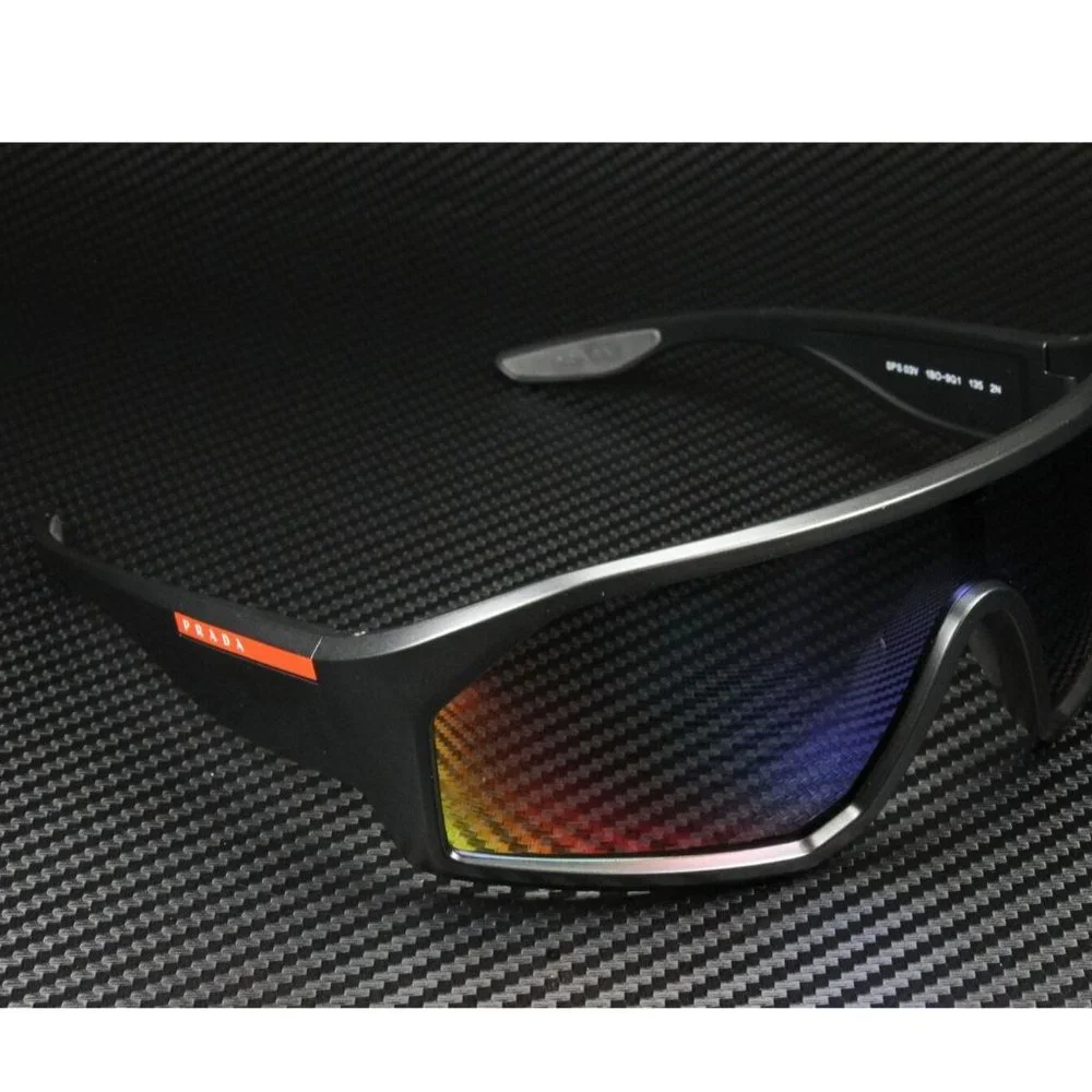 Prada Linea Dark Multi Color Men's Sunglasses